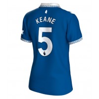 Fotbalové Dres Everton Michael Keane #5 Dámské Domácí 2023-24 Krátký Rukáv